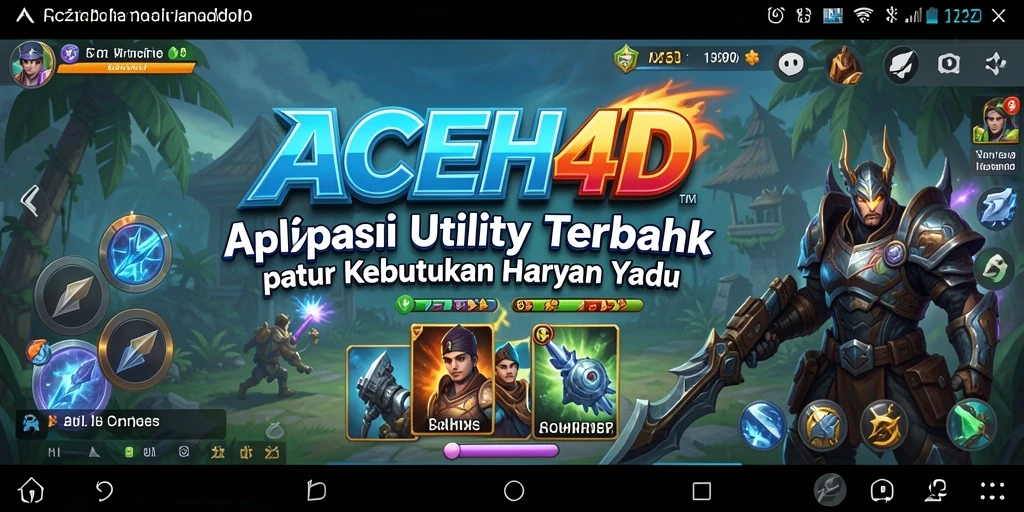 Tampilan antarmuka ACEH4D yang intuitif dan fungsional.