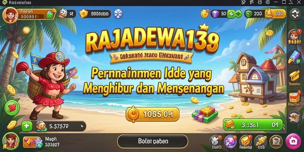 Tampilan menarik dari gameplay RAJADEWA138 yang penuh warna.