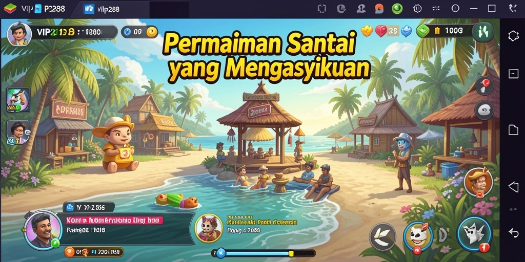 Screenshot gameplay VIP288 dengan grafis menarik dan seru.