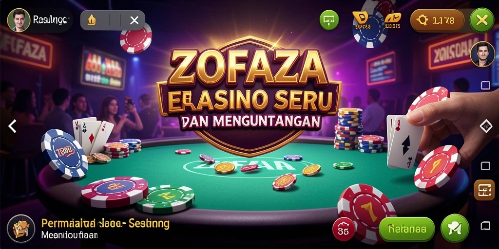 Tampilan gameplay ZOFAZA yang seru dan mengasyikkan.
